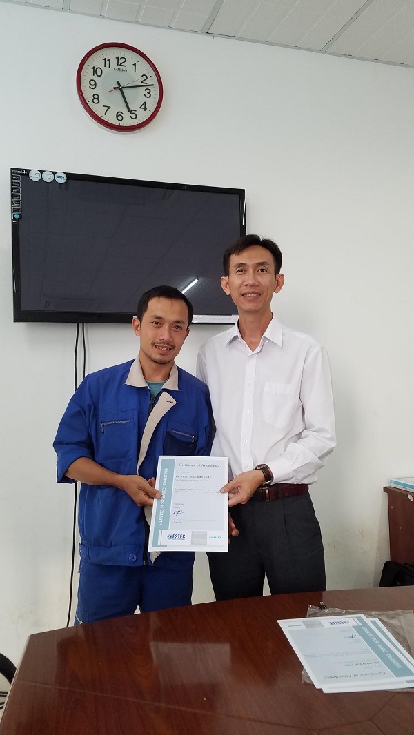 ĐÀO TẠO SIMATIC PCS7 CƠ BẢN CHO NHÔM LÂM ĐỒNG